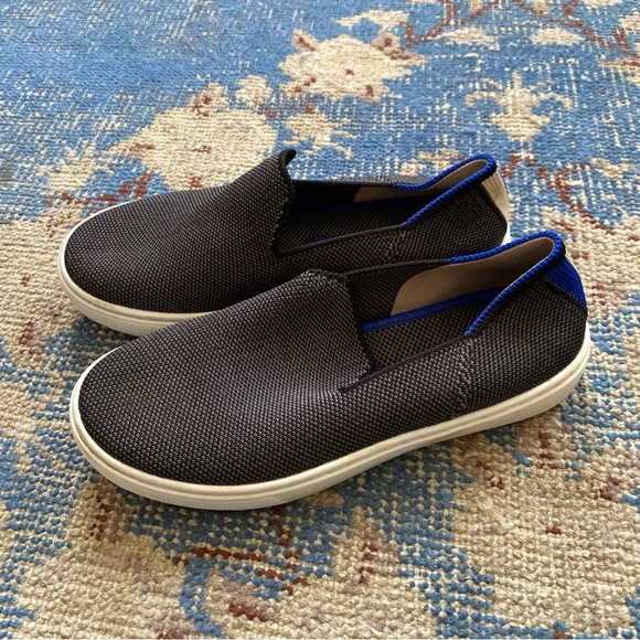 Rothy's The Kid's Sneaker in Steel Grey - Size 12 - Picture 2 of 5